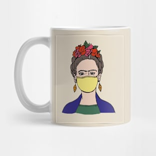 Frida Kahlo Social Distance Mug